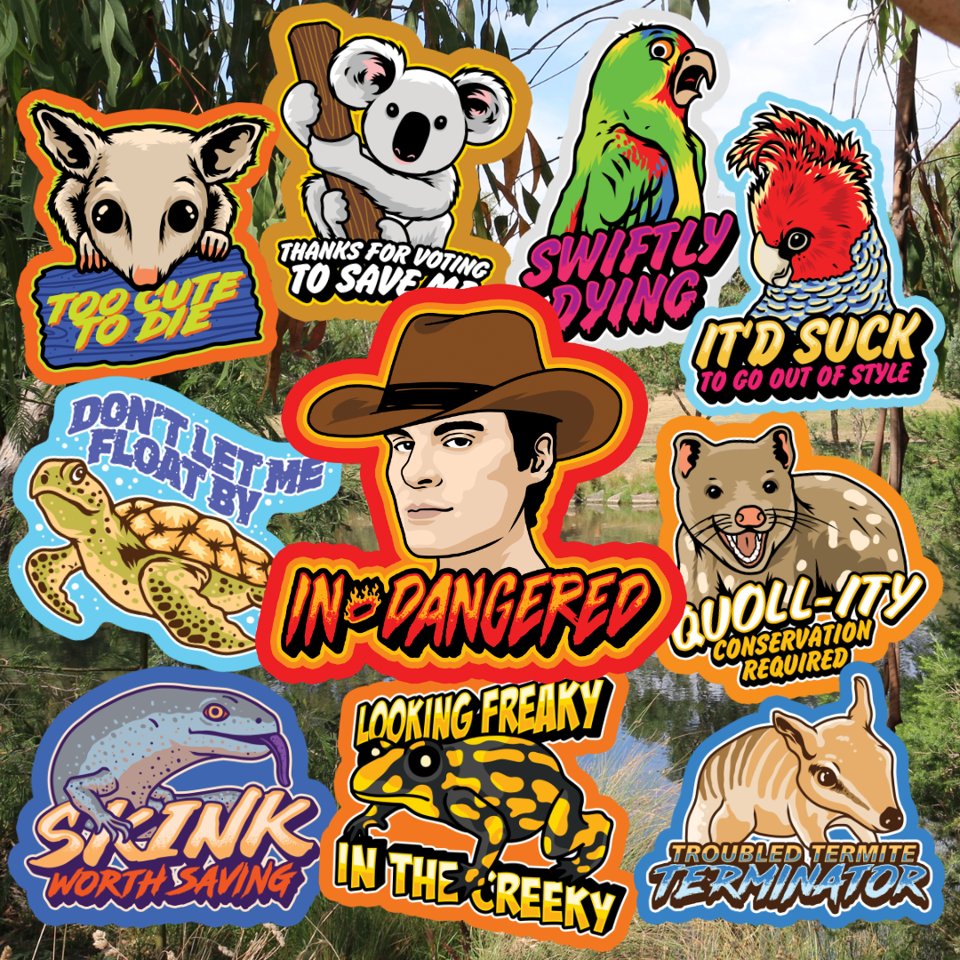 Endangered Animal Sticker Pack